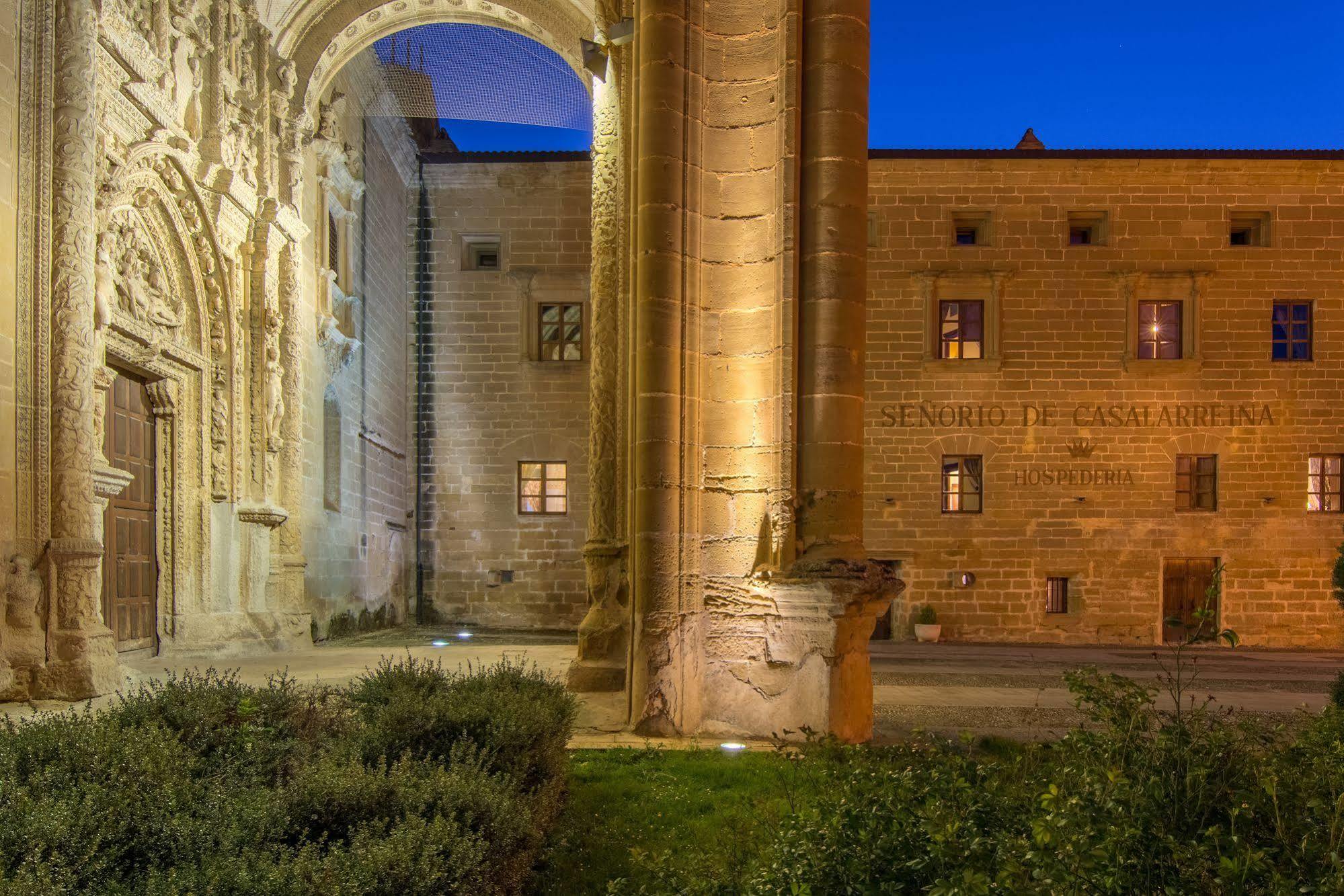 Hospederia Senorio De Casalarreina Hotel Bagian luar foto